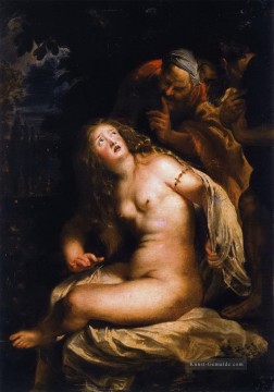 susanna und die Ältesten Peter Paul Rubens Nacktheit Ölgemälde